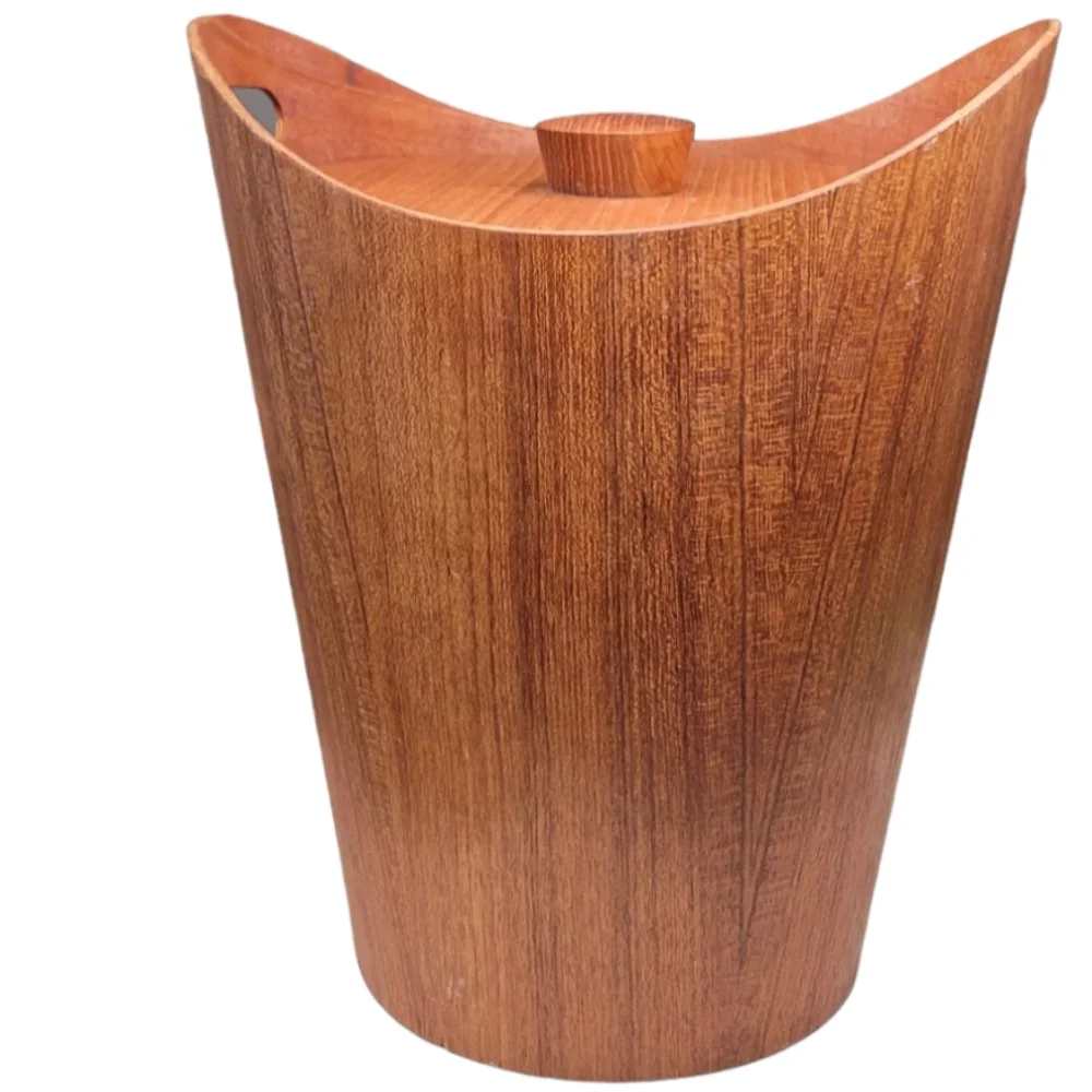 MCM Wooden Ice Bucket